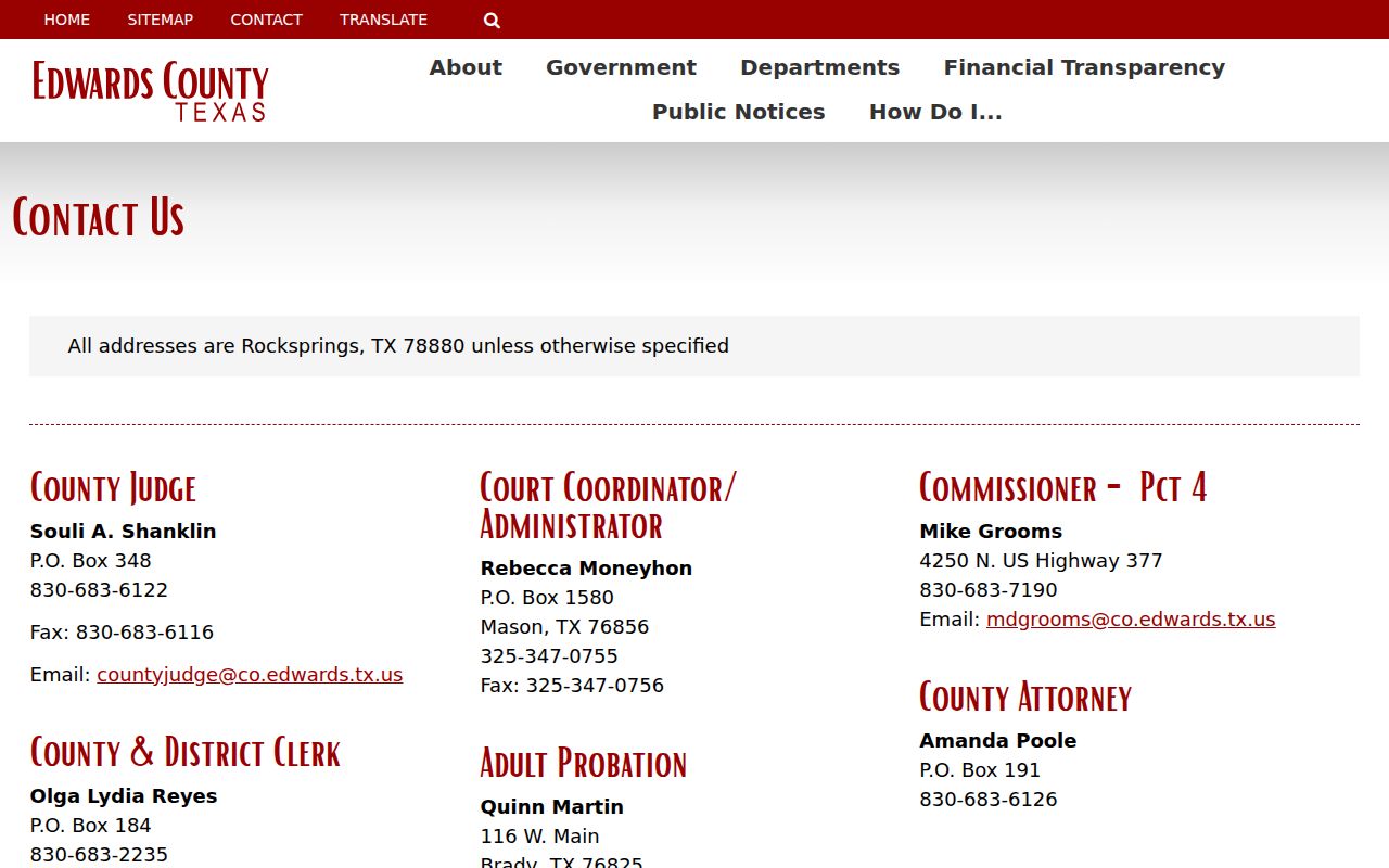 Edwards County warrant records research, county court and sheriff contacts
