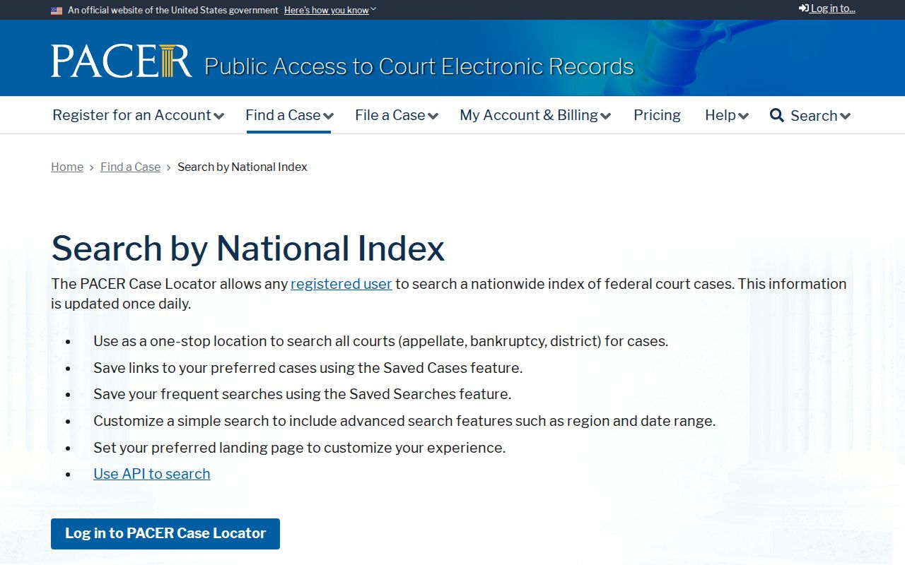 Edwards County warrant records research, PACER federal case search